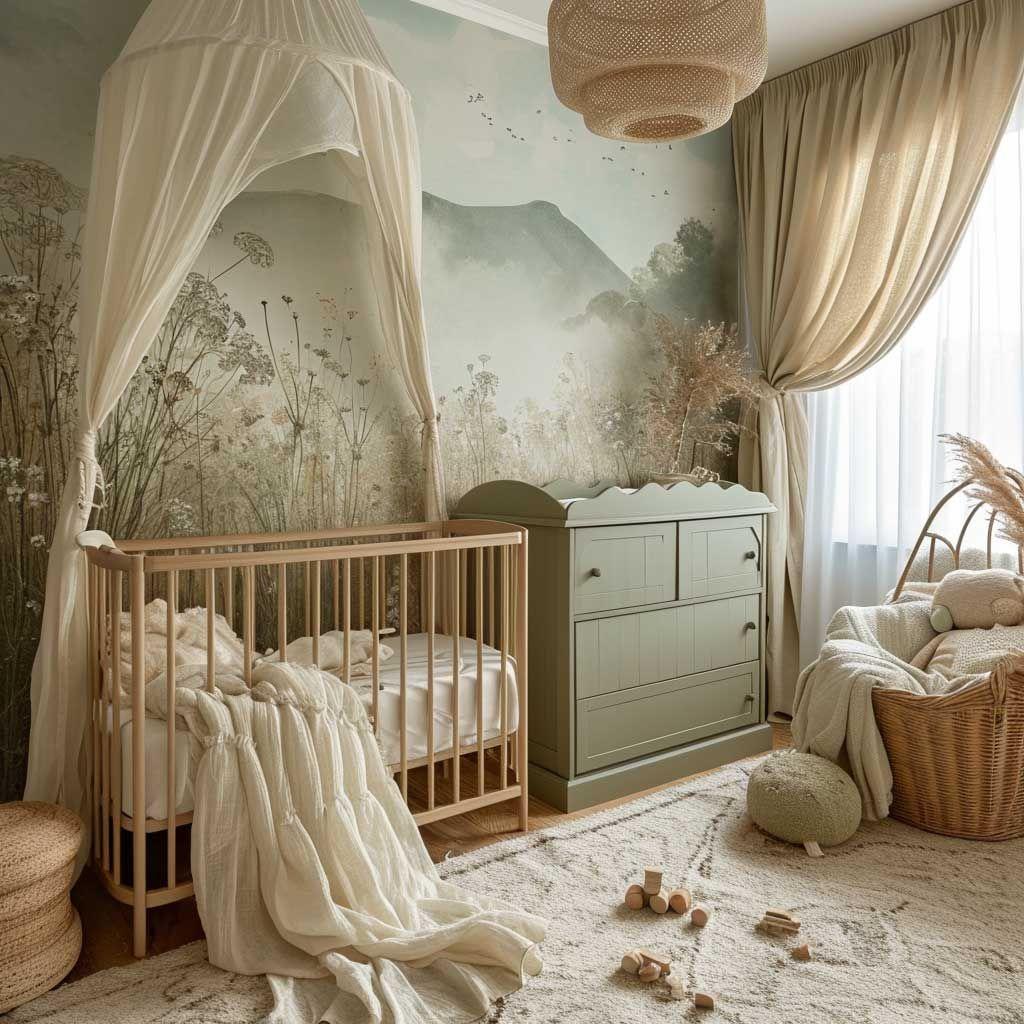 Nature-inspired textiles bring ​freshness and warmth to your ‍Nursery Nook ‌design