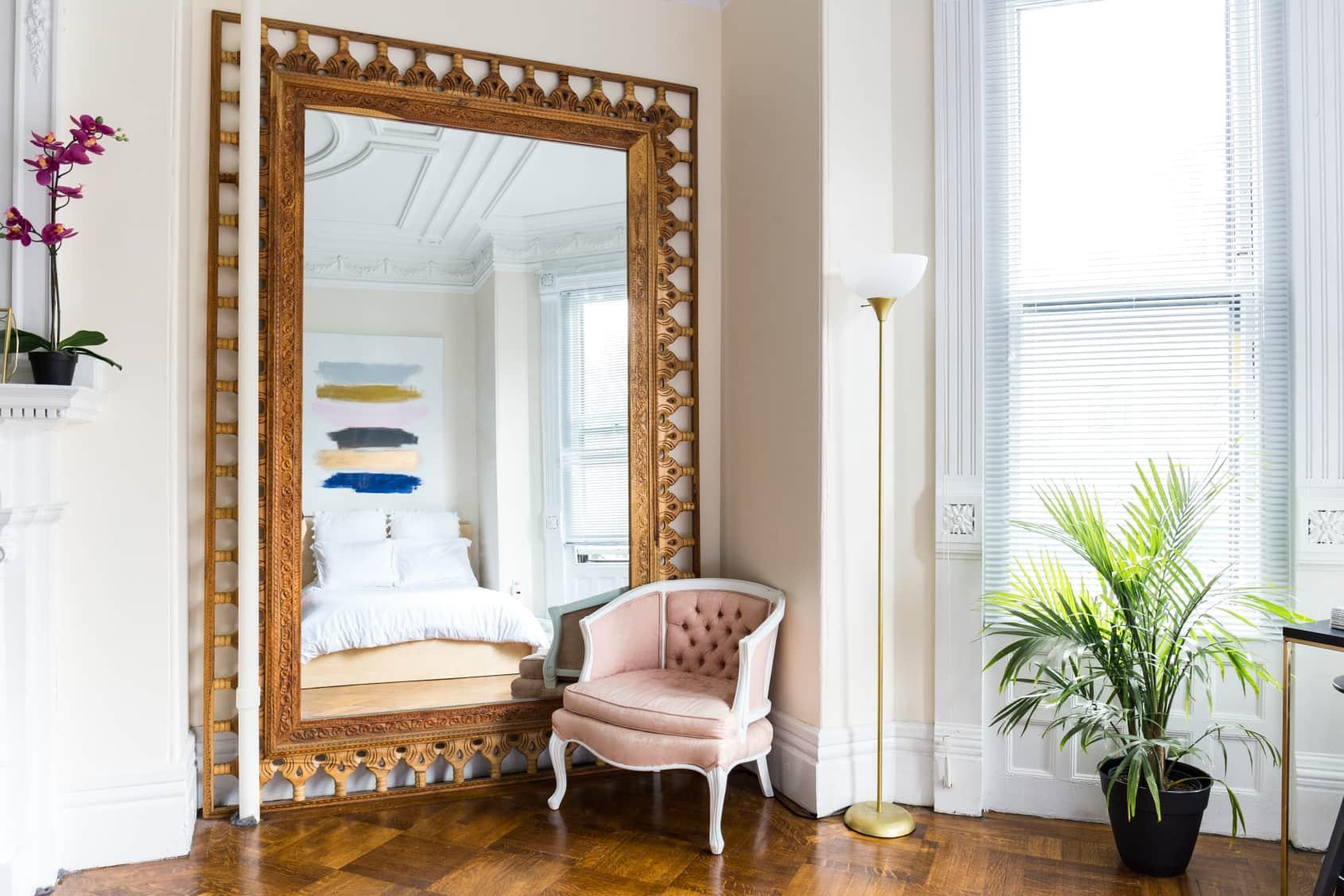 Use mirrors strategically to expand your interior design’s visual space