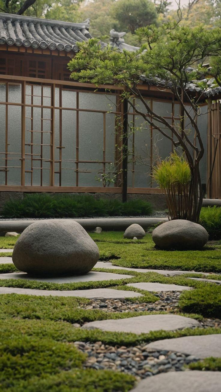 Establish a zen garden for tranquility in your ⁢backyard oasis