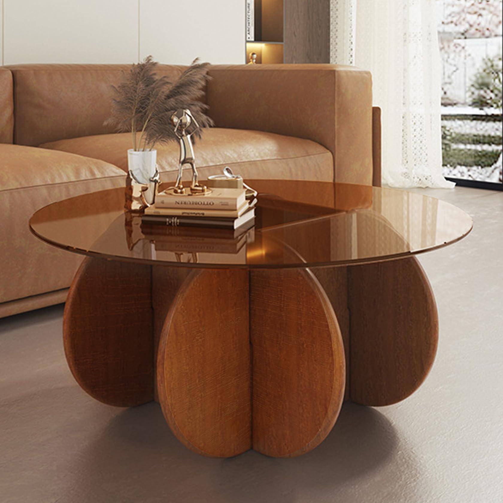 Choose a unique ⁤coffee table to serve as a⁤ conversation ​starter in your ​contemporary⁤ living ⁣room