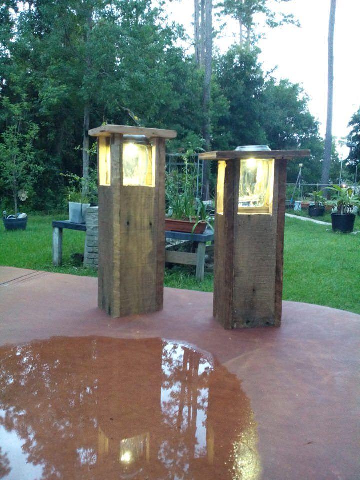 Pallet⁢ Garden with ‍Lights: Illuminate ⁤Your‍ Garden Evenings