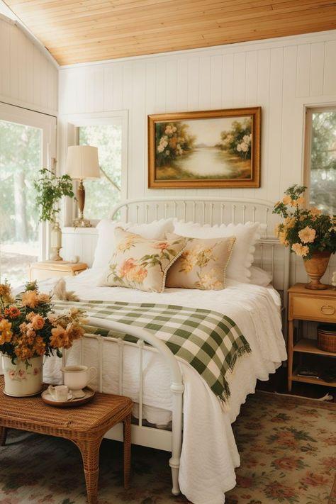 Vintage finds are back, reviving the eclectic Bedroom Trend for character and charm