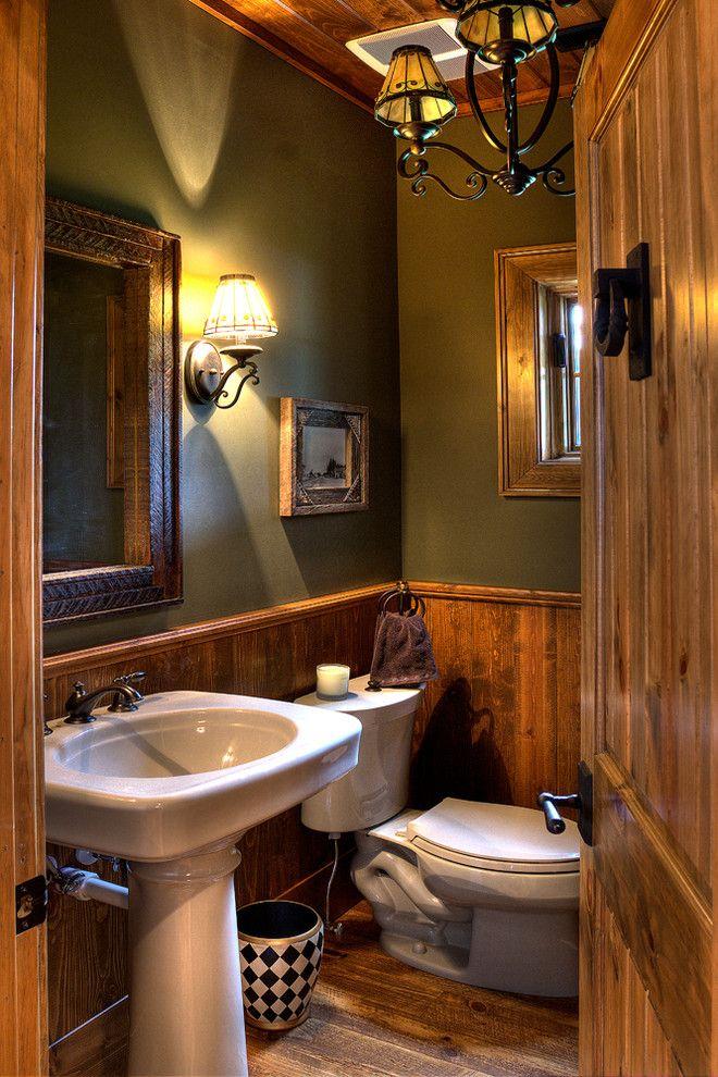 Embrace wood paneling⁢ for a‌ rustic ​Chalet Bathroom retreat