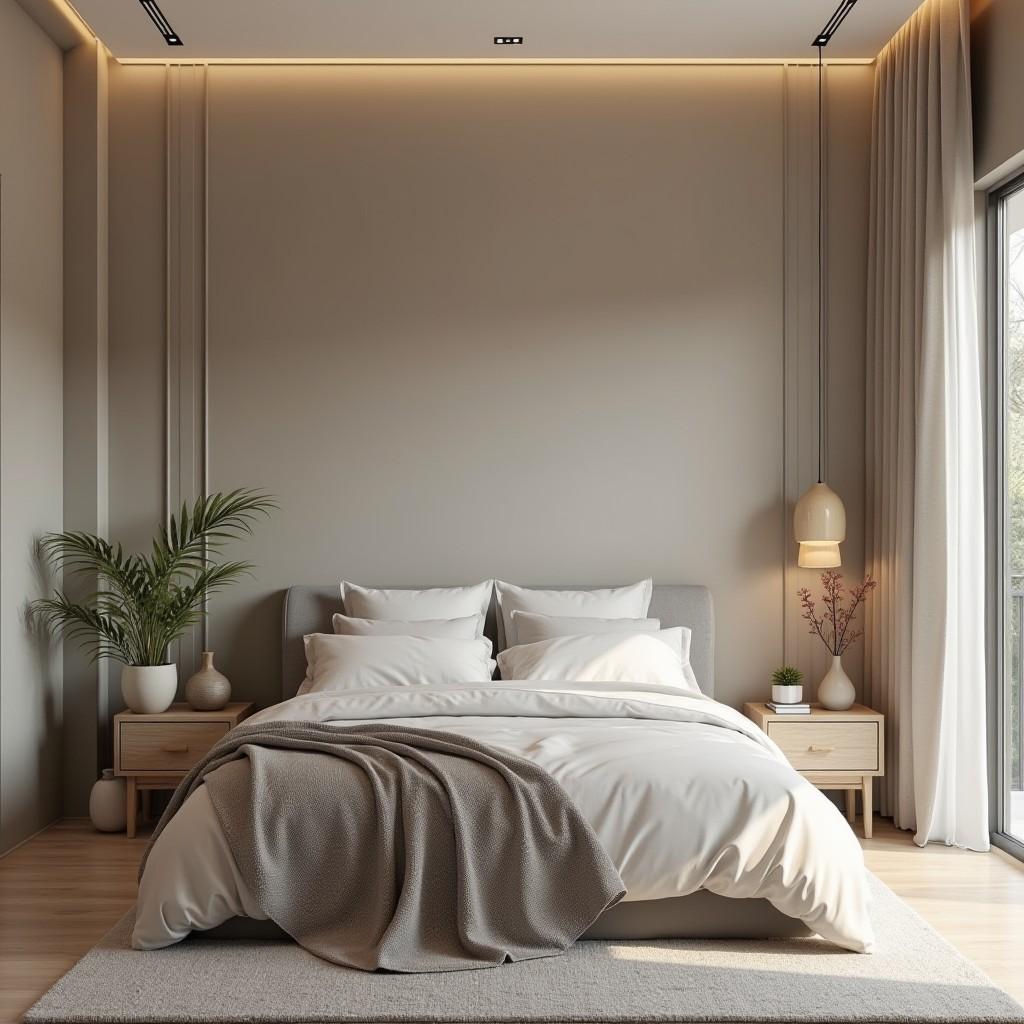 Incorporate ‌soft lighting for⁣ a serene Minimalist Bedroom atmosphere