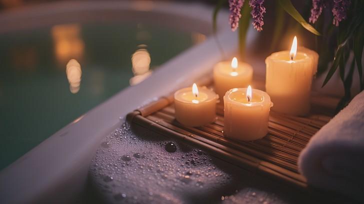 Include ⁢pastel-themed candles for relaxation and ⁢ambiance