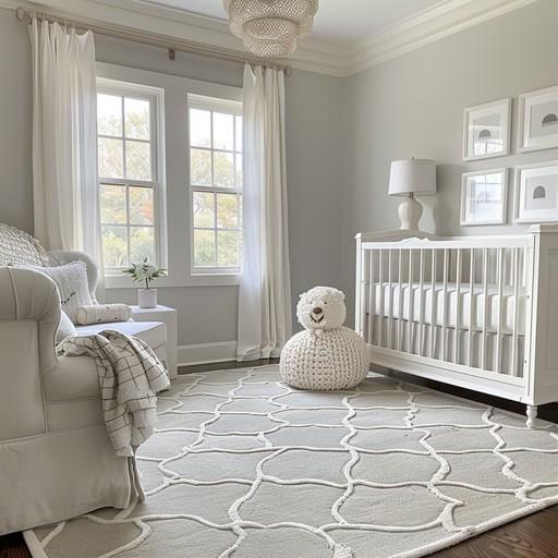 Incorporate natural light to brighten your small nursery