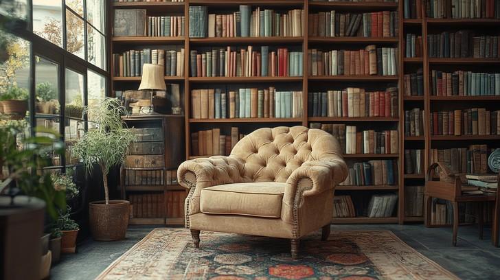 Create a reading nook with a​ comfy ⁢chair and natural lighting in your ‌living ‍room