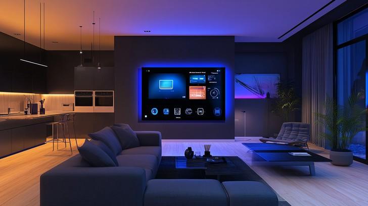 Use ⁣soft⁤ lighting fixtures ⁤to set the mood⁢ in your blue living room