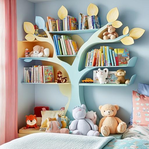 Integrate a small bookshelf loaded with ⁣enchanting bedtime stories in⁢ your Nursery Nook