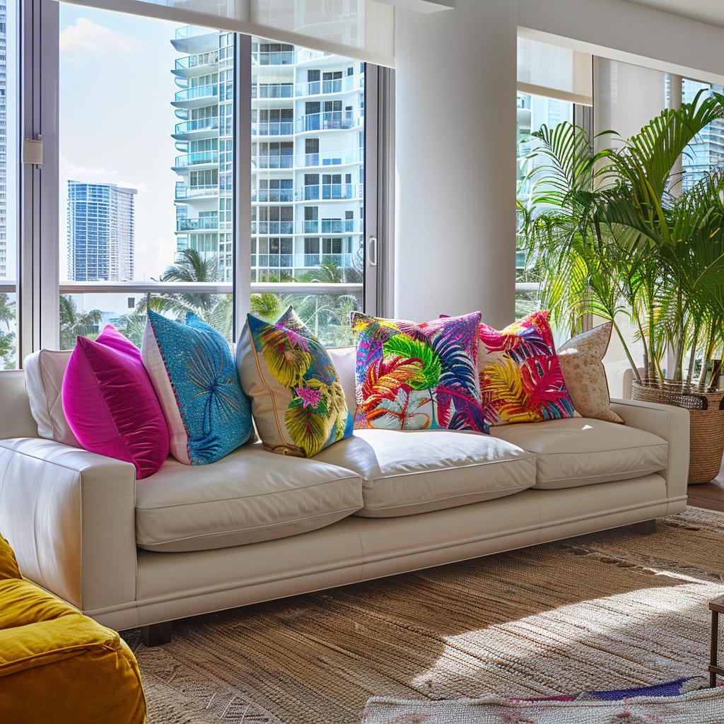 Use a vibrant color palette for‌ pillows and throws to energize your eclectic living room