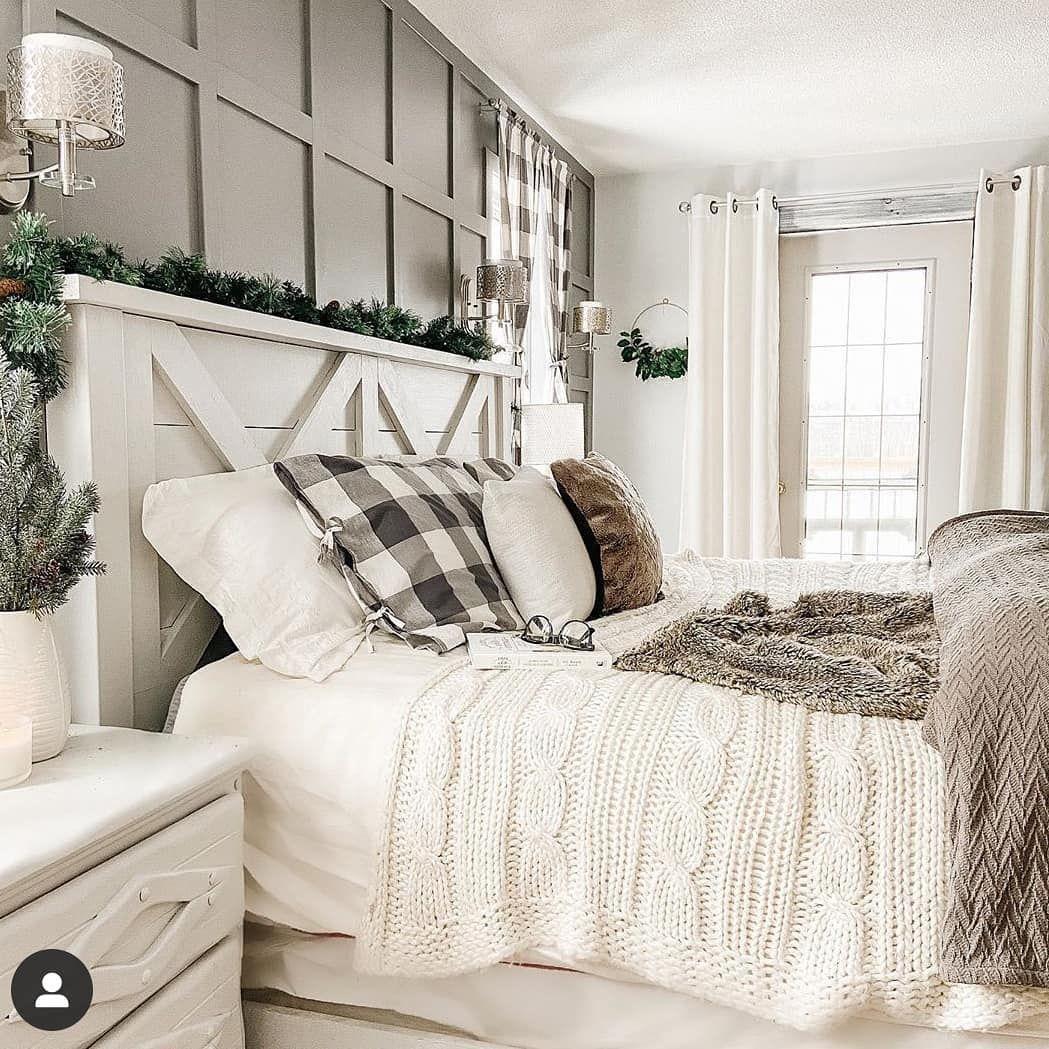 Farmhouse Cozy: Embrace country elements for a warm bedroom vibe