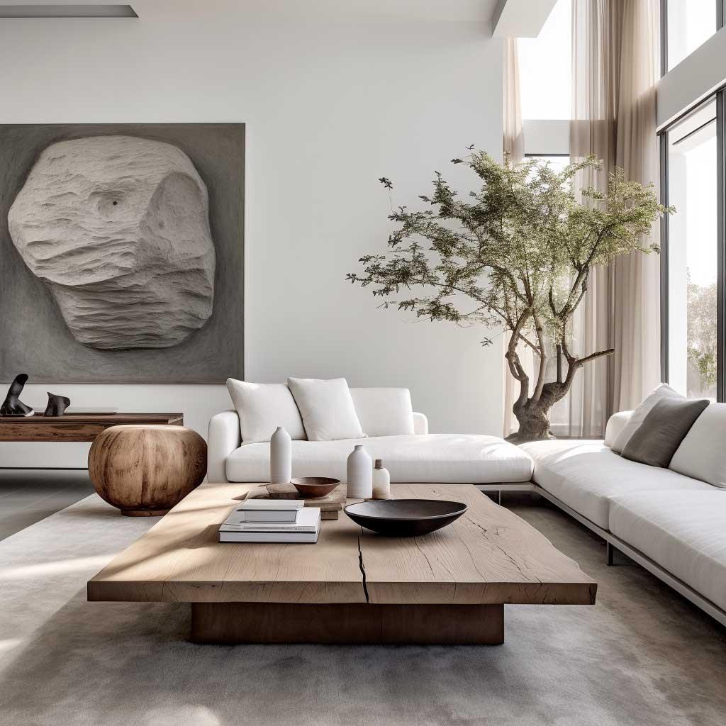 Use ‌a neutral palette to‌ achieve‍ a calm and⁢ sophisticated contemporary ⁢living room atmosphere