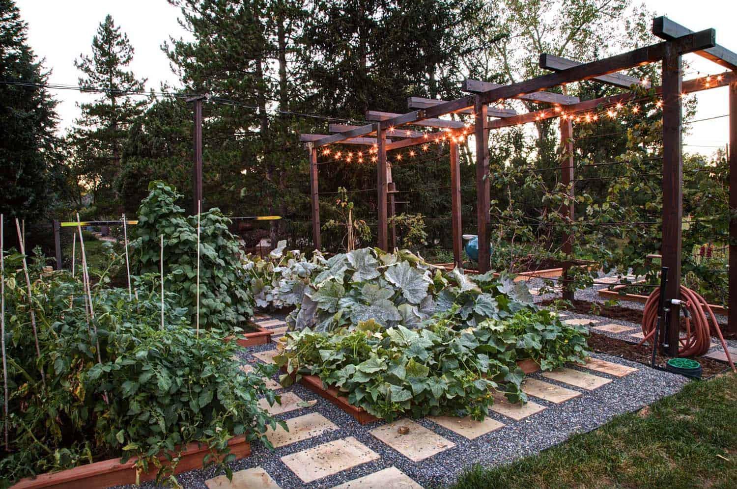 Grow a ⁤vegetable garden for ⁣fresh produce in your backyard