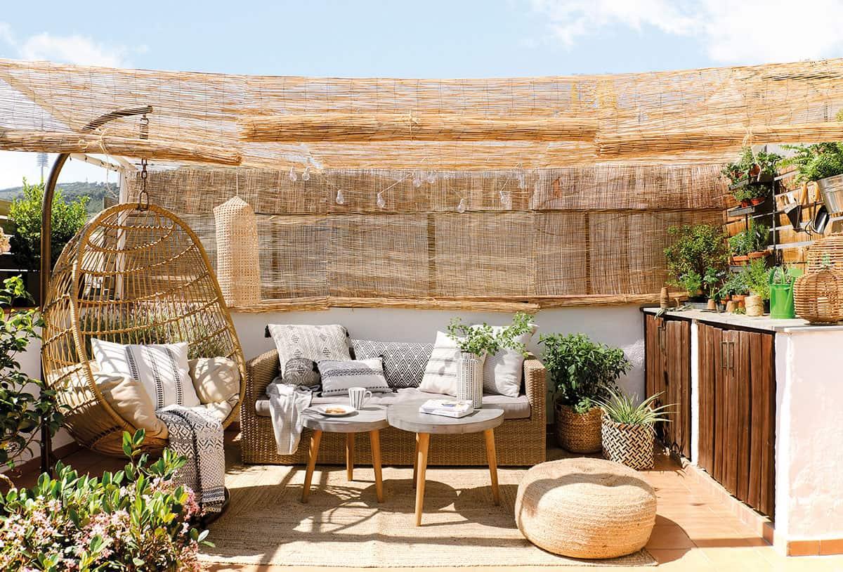 Lush greenery ⁣to create a vibrant Boho Backyard atmosphere