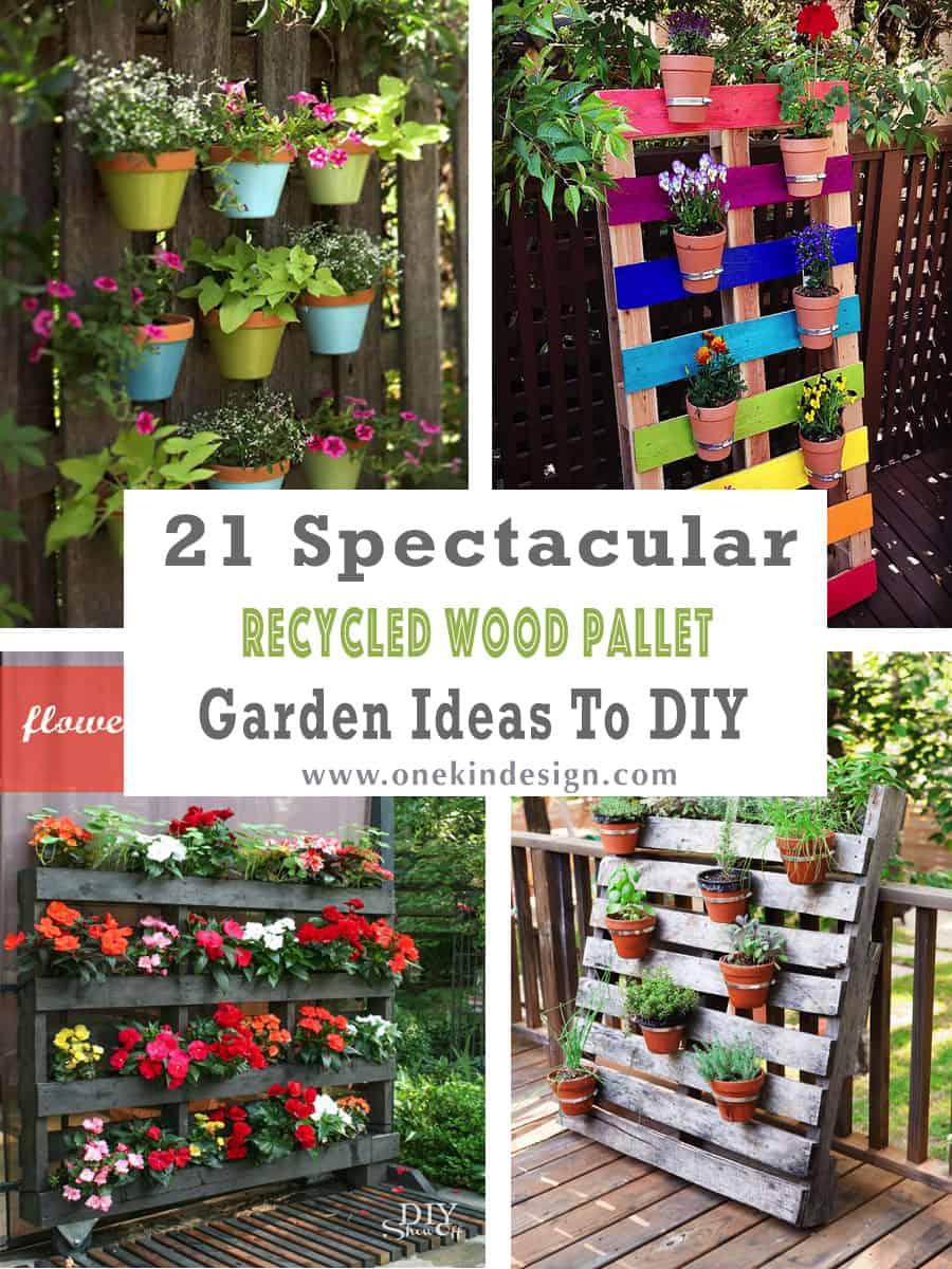 Upcycled Pallet⁣ Garden: ‍Eco-friendly design for sustainable living enthusiasts