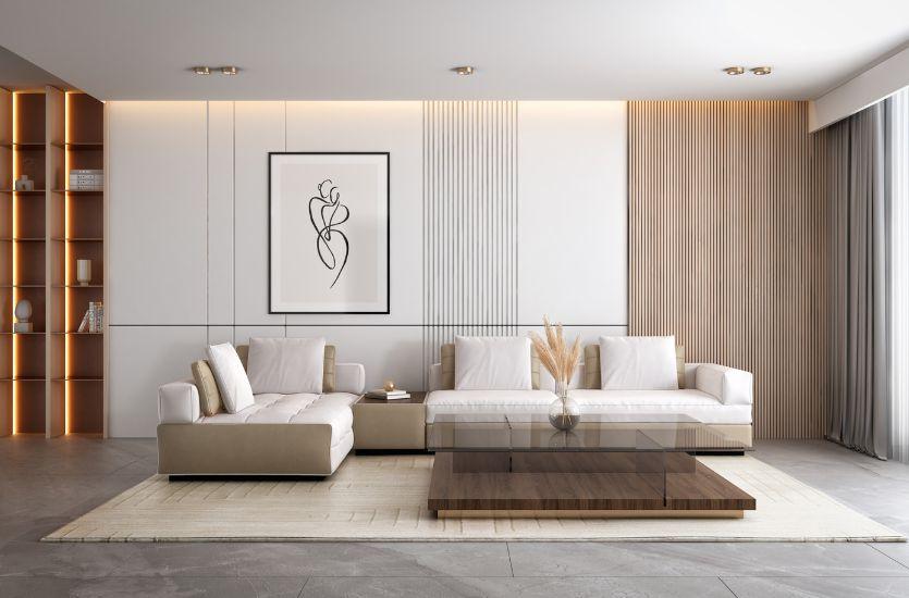 Minimalist design principles keep living ​rooms⁣ clutter-free, emphasizing simplicity and functionality