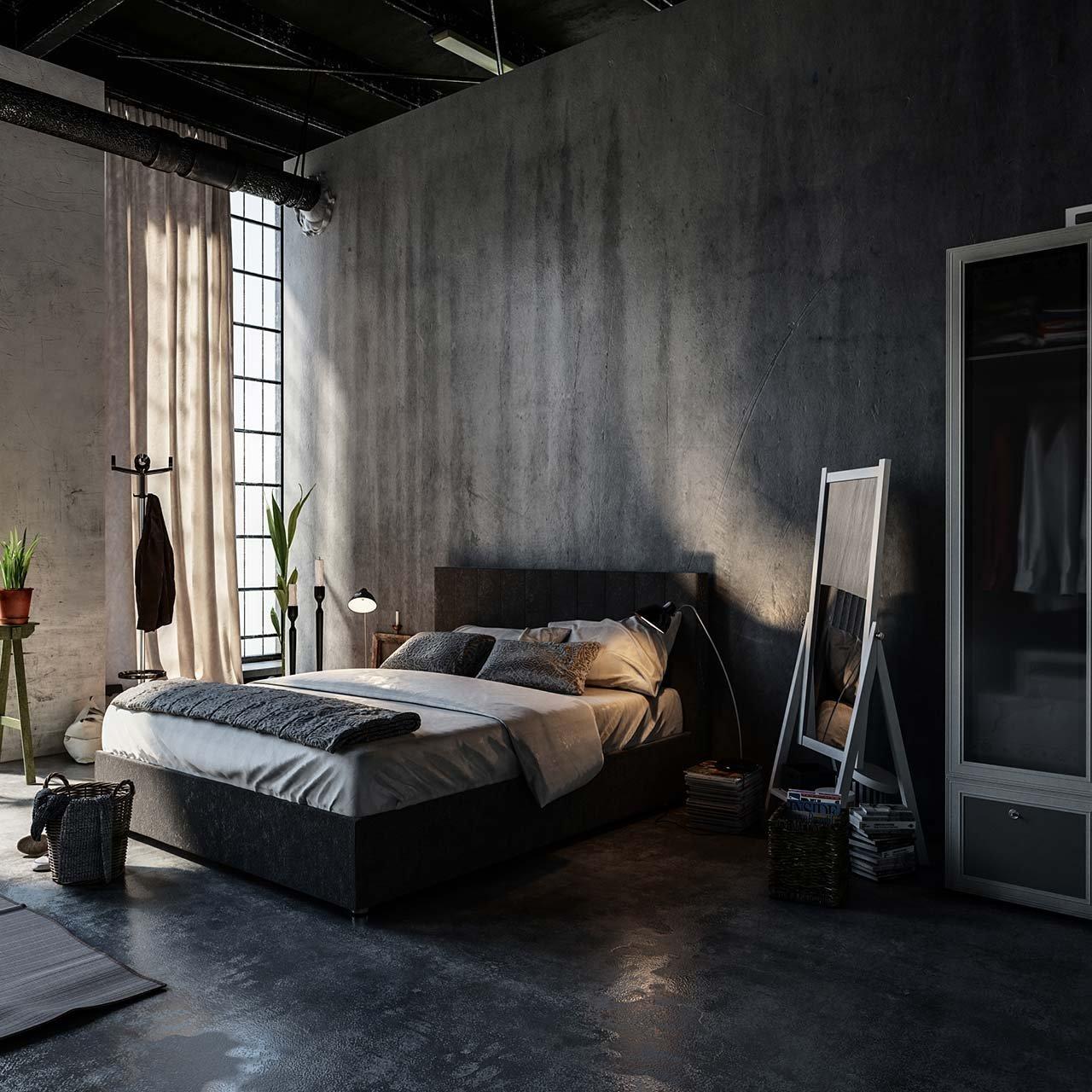 Bedroom Trend:​ Industrial elements introduce a modern ‍and⁣ urban feel to ‌your space