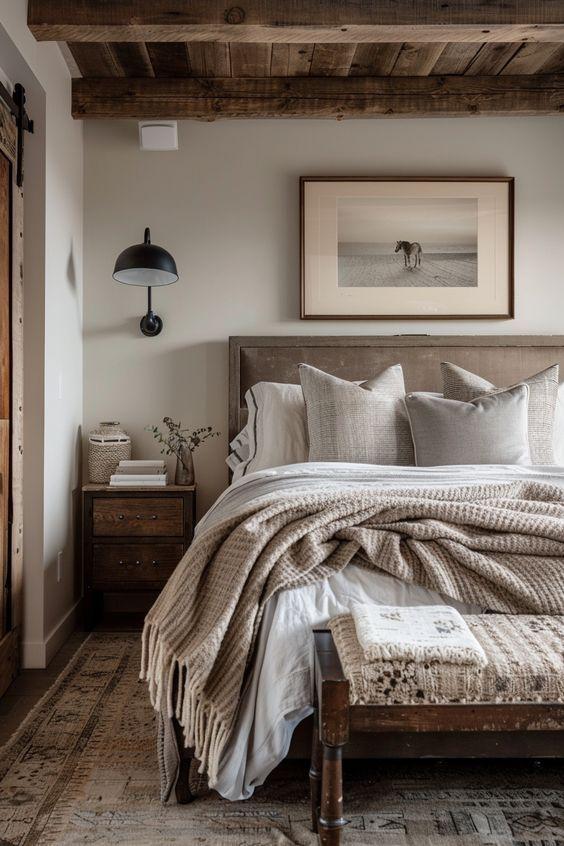 Utilize vintage ​accents ​to add character to your ​minimalist bedroom