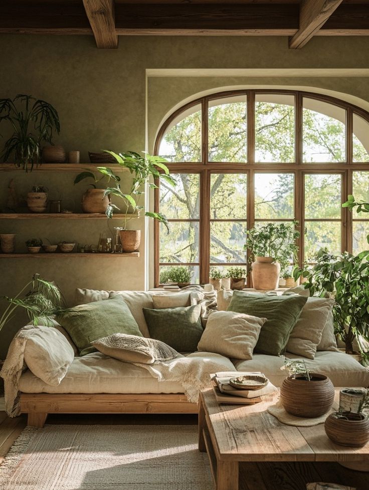 24 Ways to Create an Earthy Living Room Oasis at Home