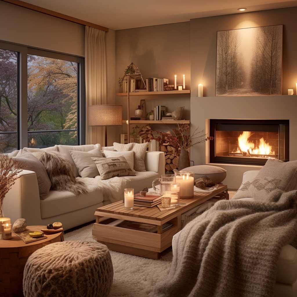 Experiment with layered lighting to create warmth in your earthy living⁢ room