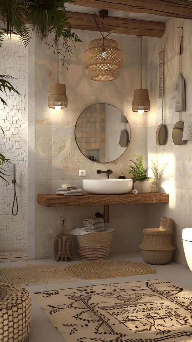 Inspiring Elements to Transform Your Eclectic Bathroom