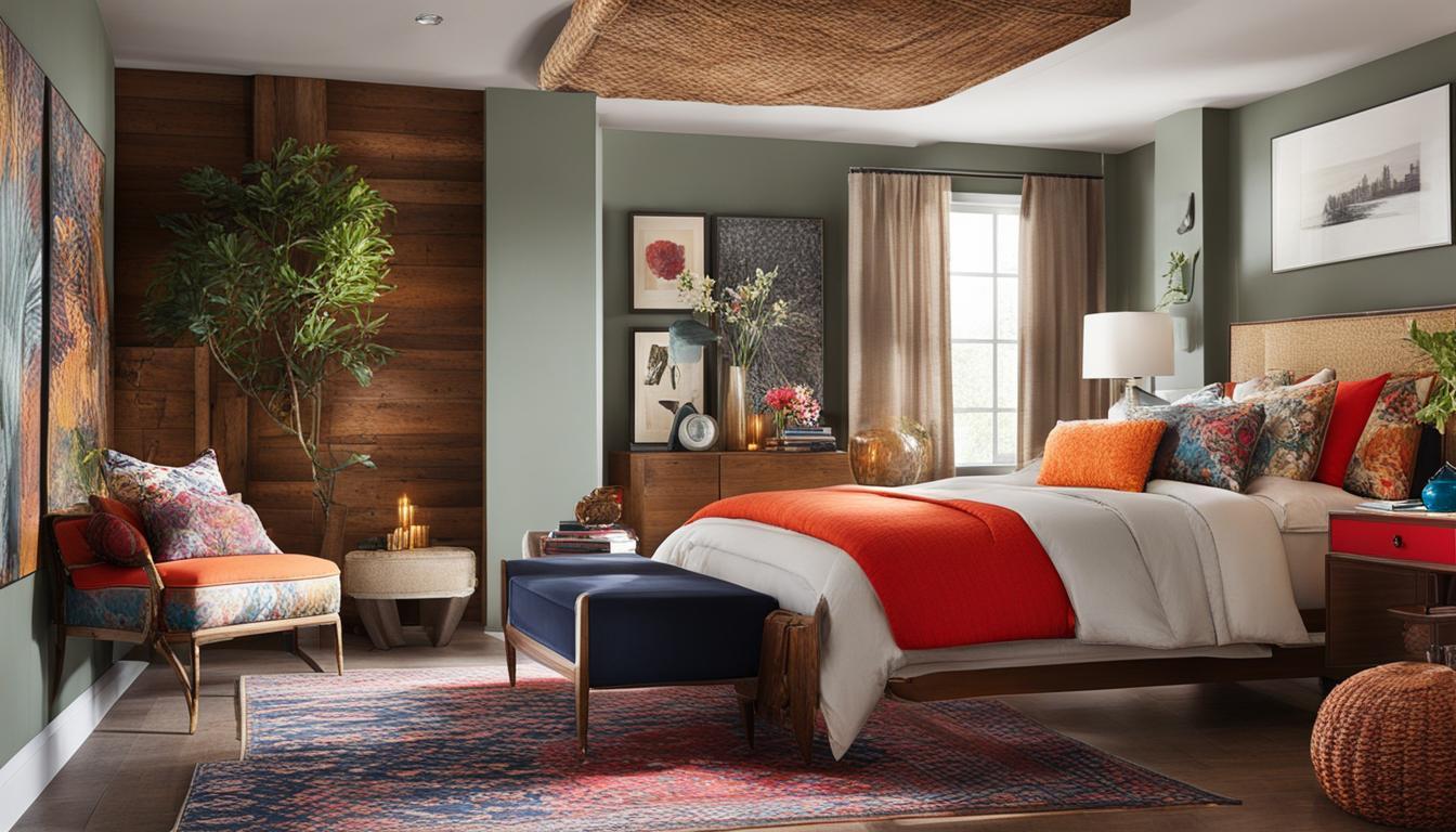 Eclectic Bedroom: Mix and match styles for a unique personal touch