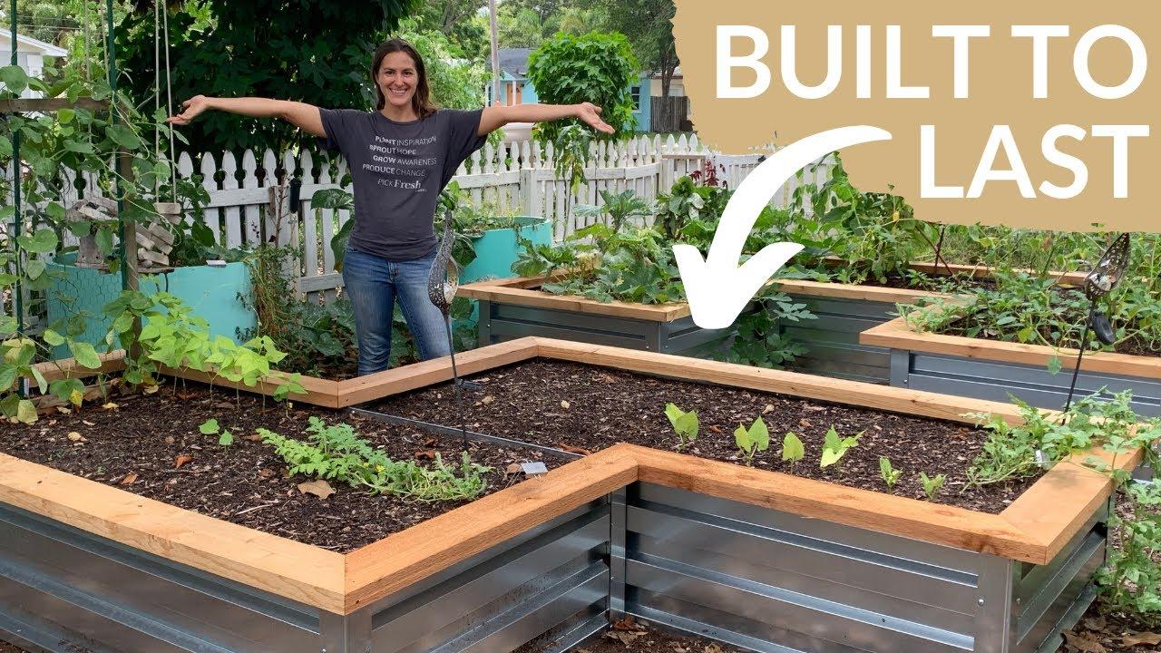 Vibrant raised ⁢garden ⁣beds⁤ to ​cultivate fresh produce in your backyard