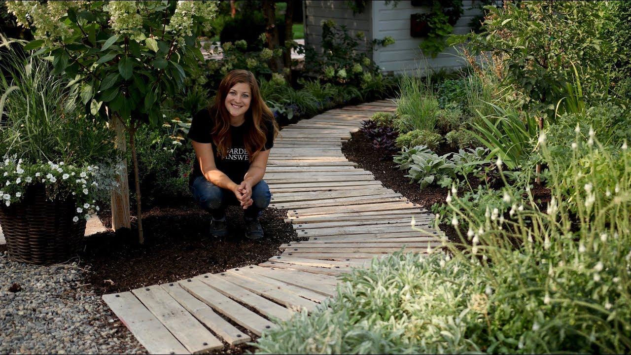 Pallet Garden Pathway: Define your garden routes creatively with recycled wood