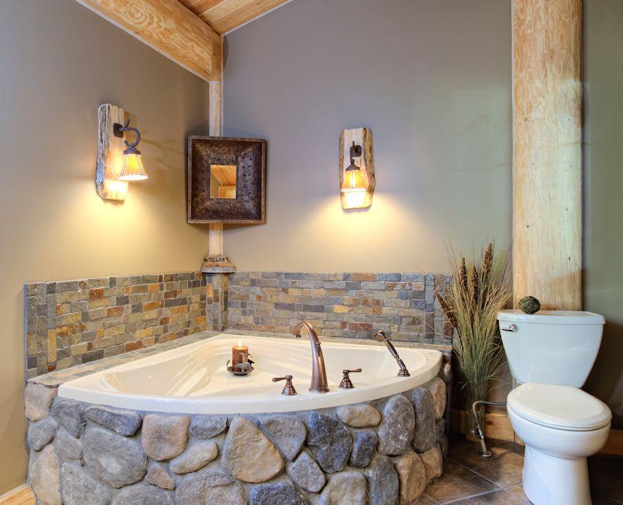 Add⁣ a soaking tub for ultimate Chalet ‍Bathroom relaxation