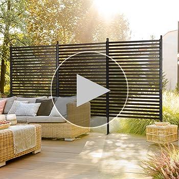 Stylish privacy screens creating intimate ‍corners in your backyard