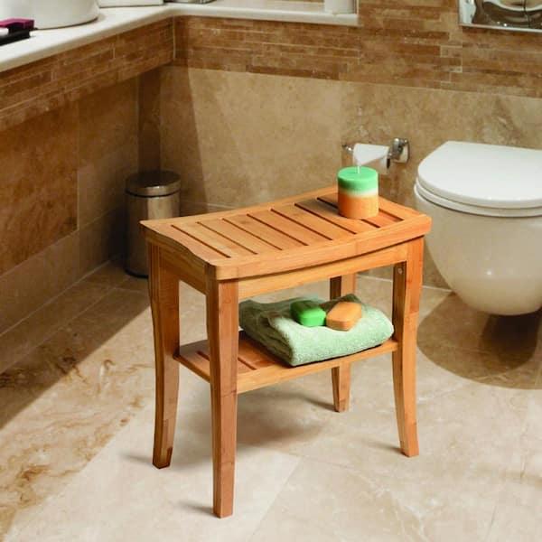 Enhance relaxation with‍ wooden bathroom seating,‍ perfect for enjoying a ⁤moment of peace