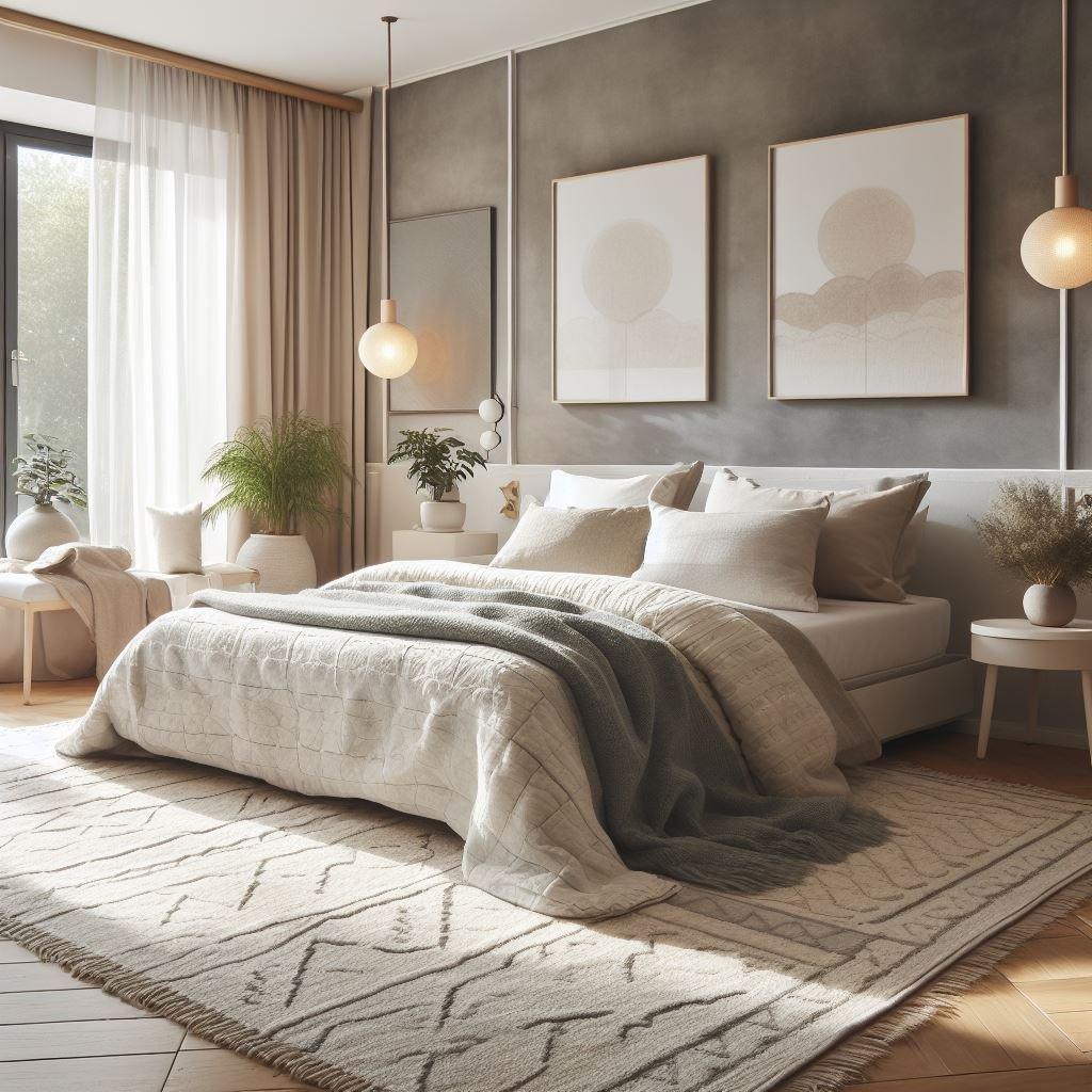 Scandinavian Bedroom: Functional design meets cozy simplicity and natural materials