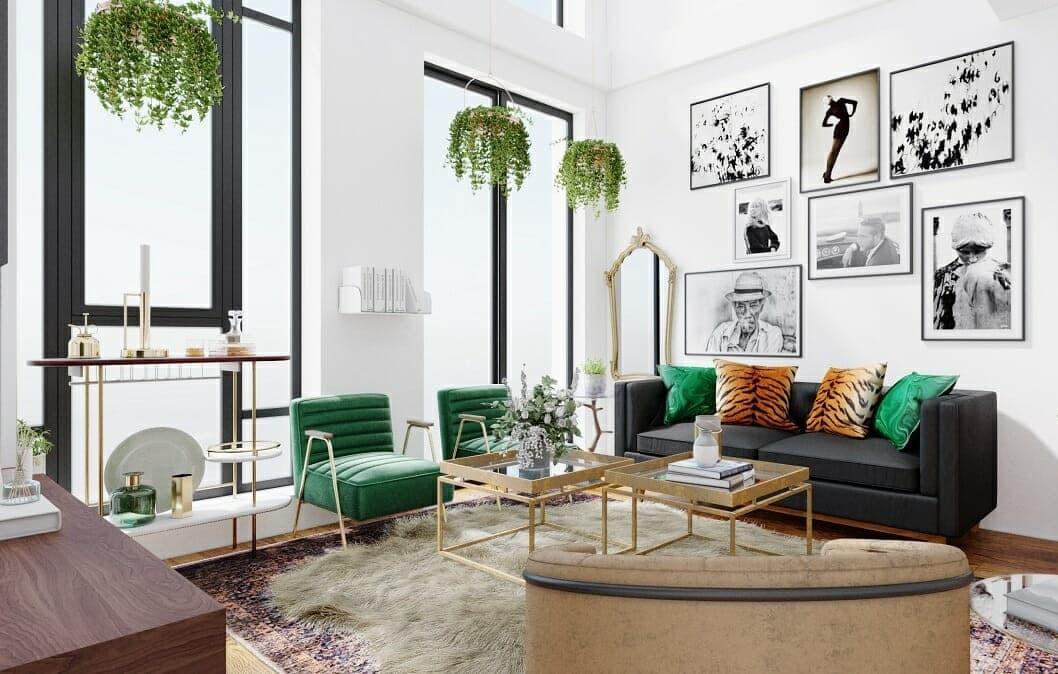 Include indoor plants to breathe ‌life into​ your contemporary ​living room atmosphere