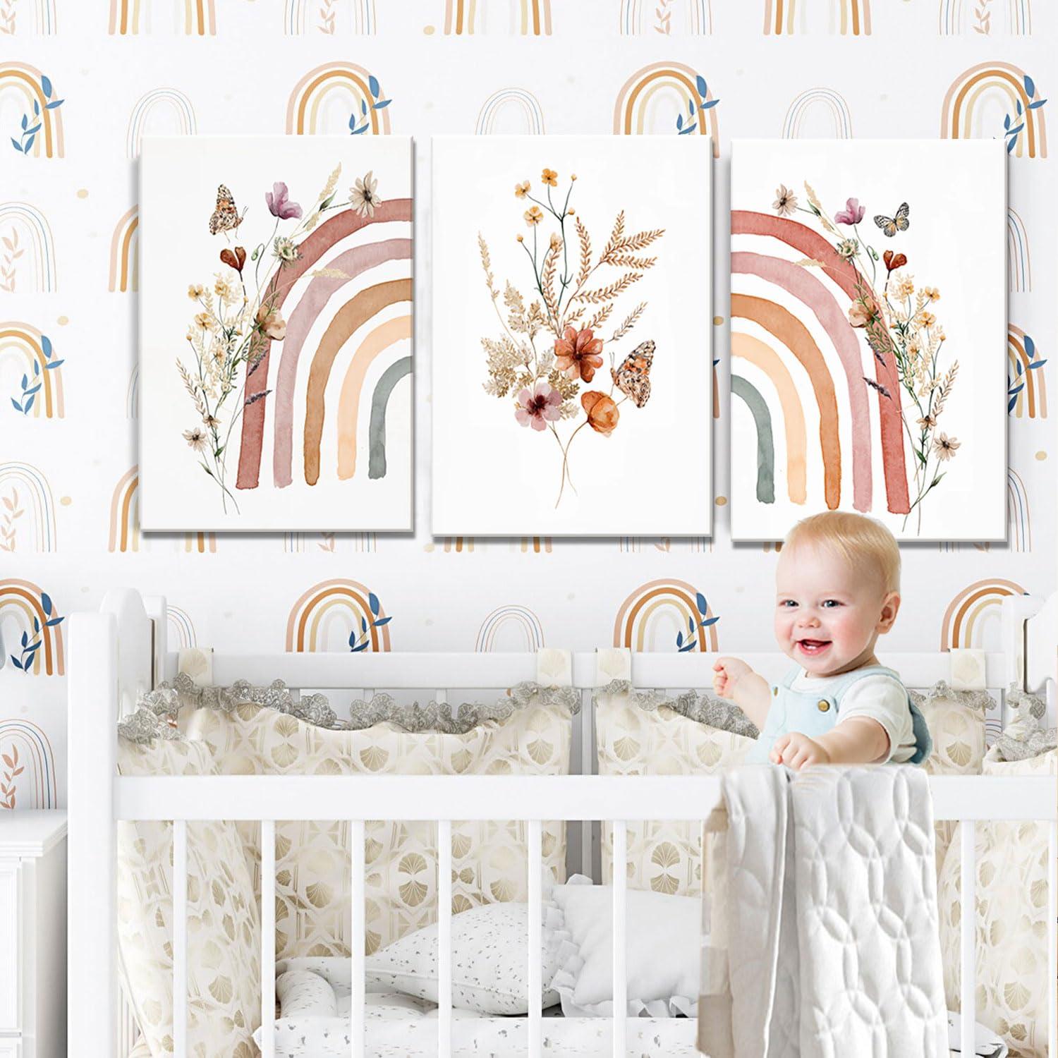 Colorful wall⁤ art: Brighten up your Nursery Nook with playful designs