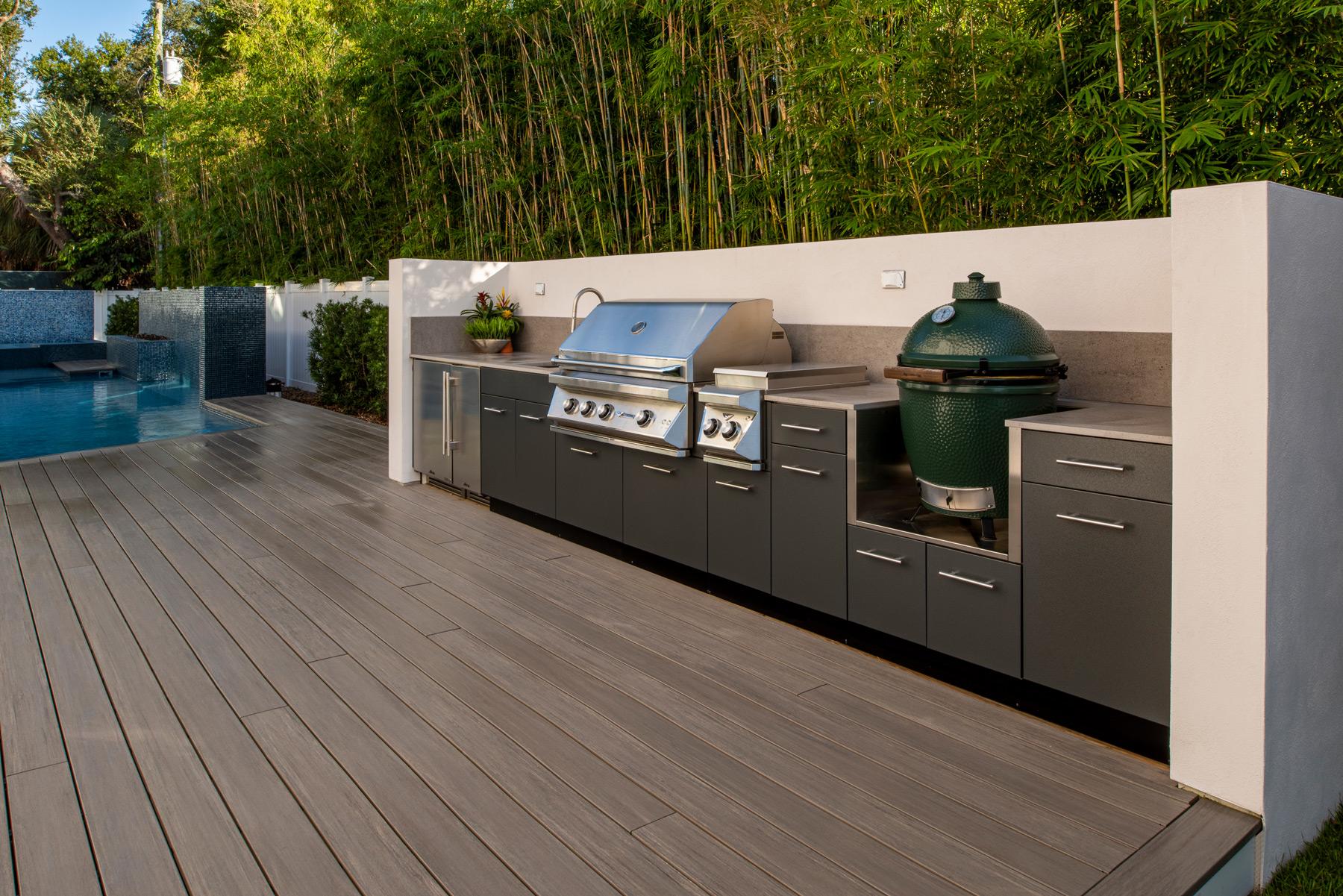 Add⁢ a stylish ‍outdoor kitchen to your ‍backyard