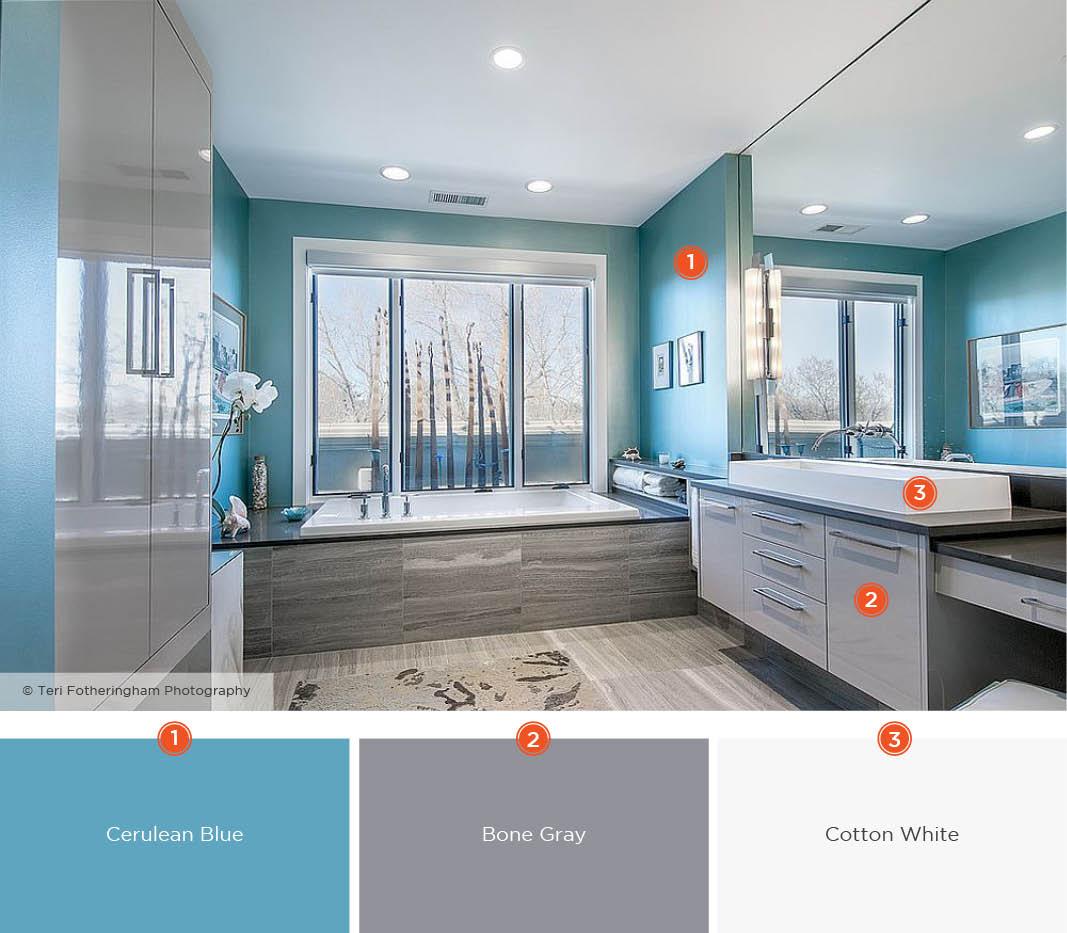 Soothing color palettes to ⁣enhance tranquility in your Chalet Bathroom