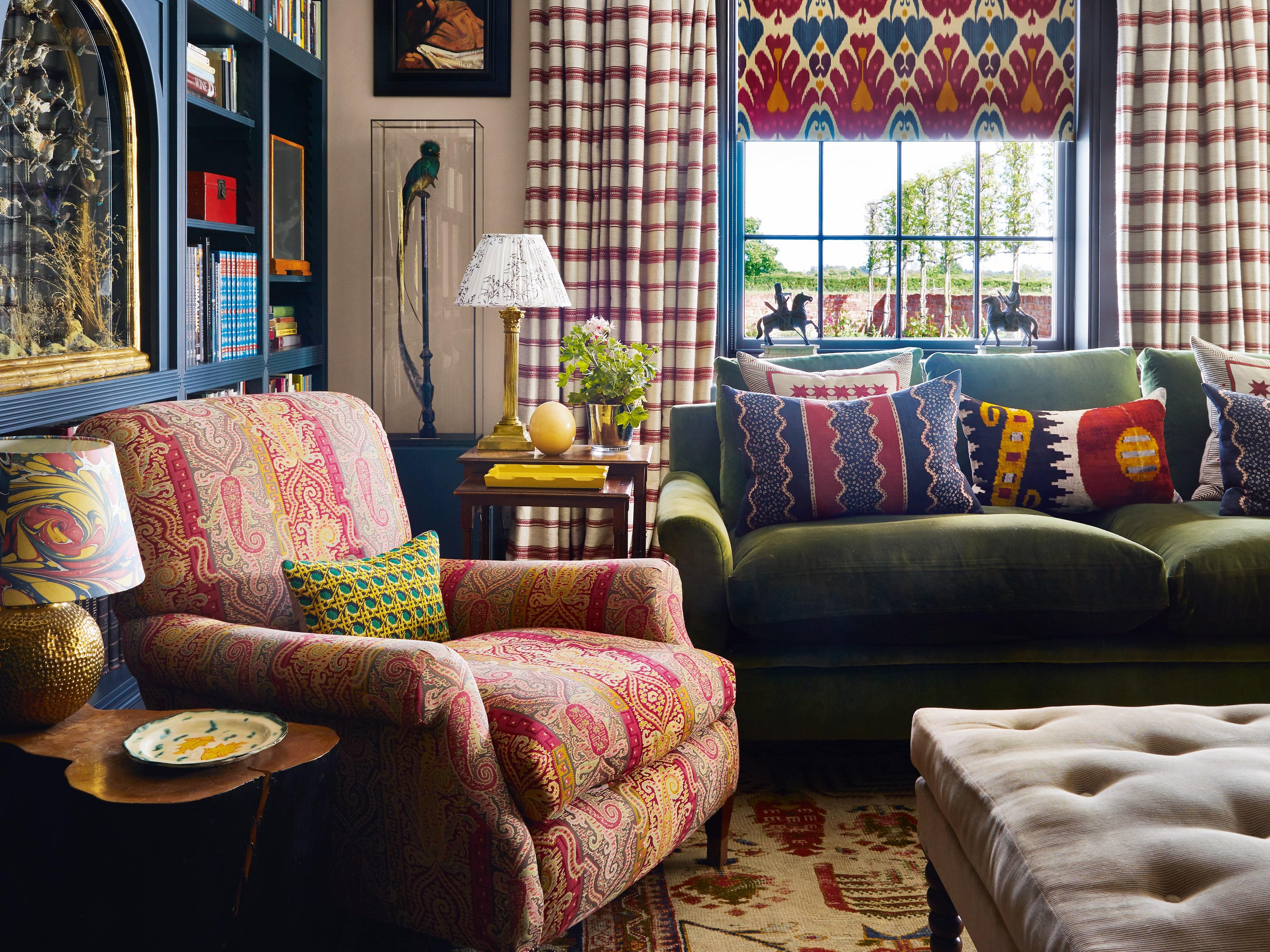 Create cozy nooks with layered textiles for inviting interior design spaces