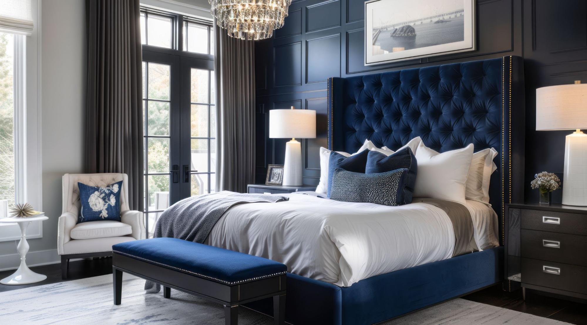 Luxe Bedroom: Invest in elegant fabrics and sophisticated decor for indulgence