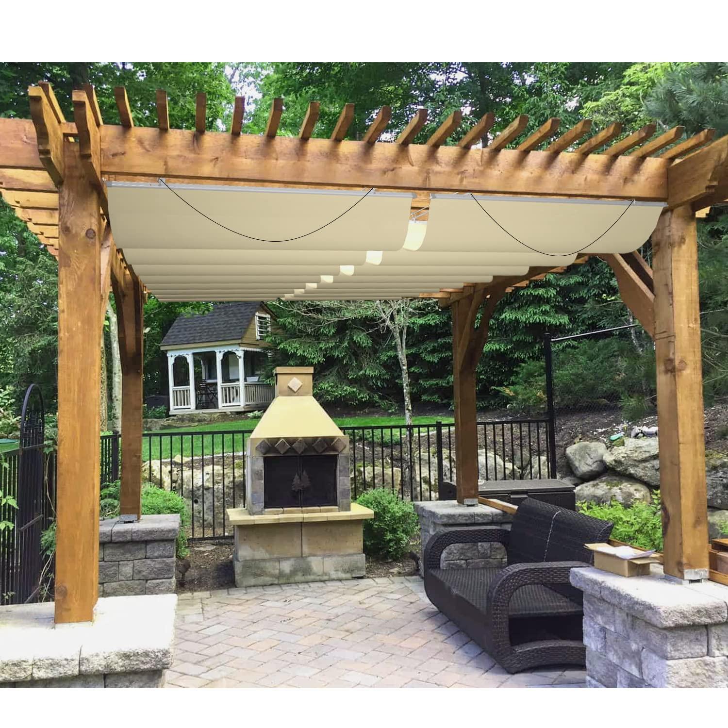 Incorporate practical shade options like pergolas ⁣in your backyard