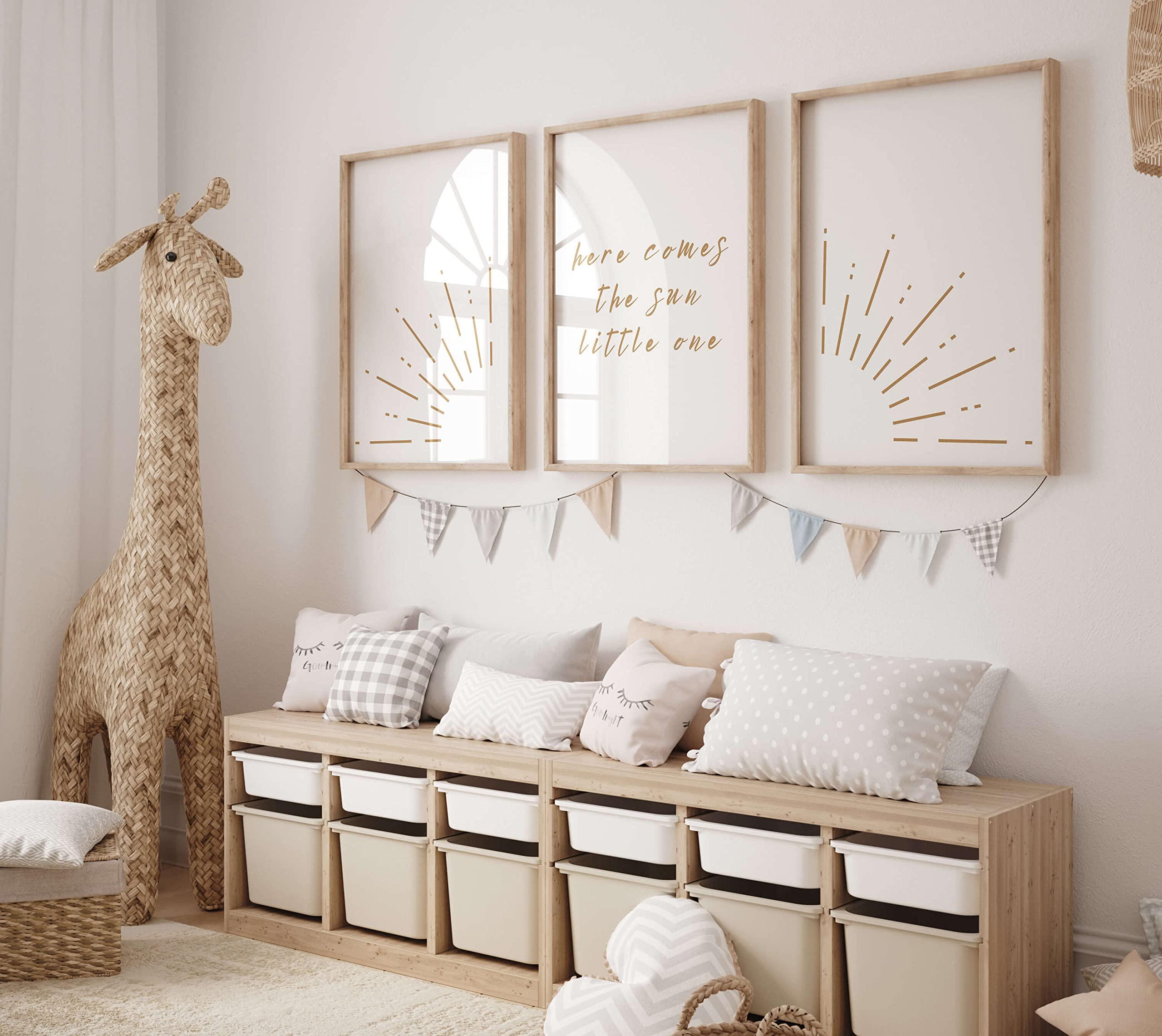 Modern Art: Infuse your nursery with contemporary art and playful colors