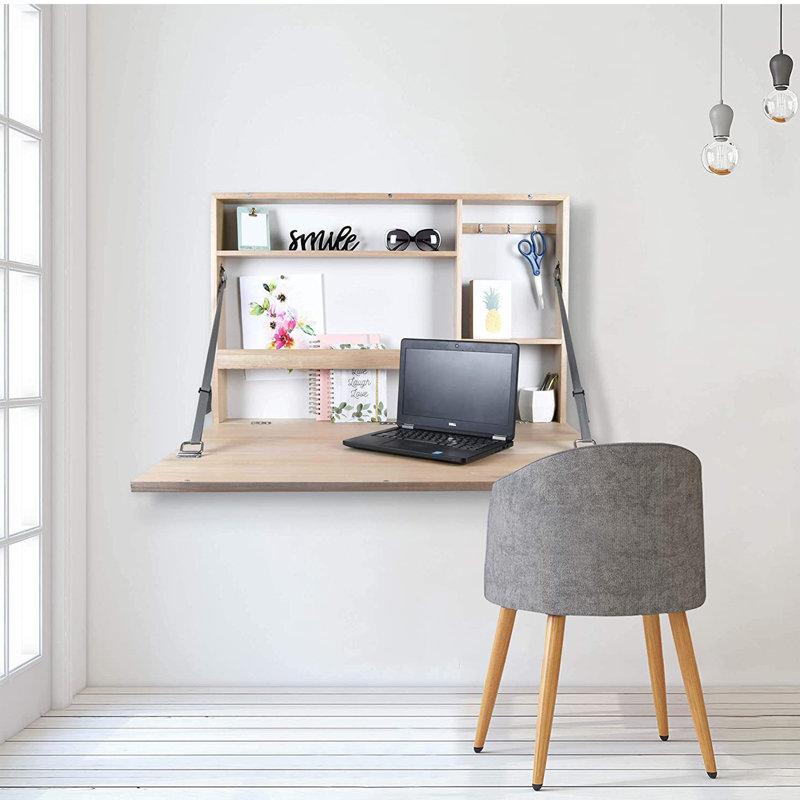 Use ‍a wall-mounted foldable desk for space-saving work in small nursery