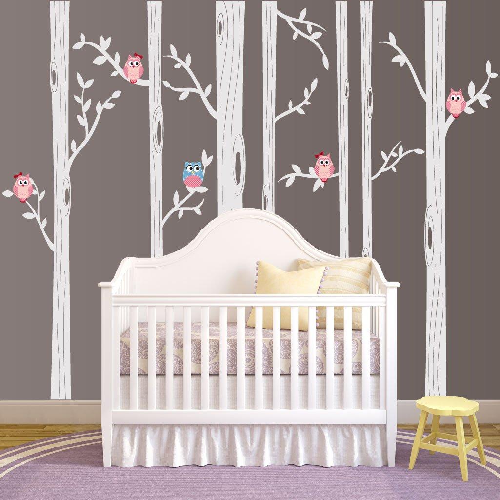 Whimsical wall decals to spark your girls imagination in her​ nursery