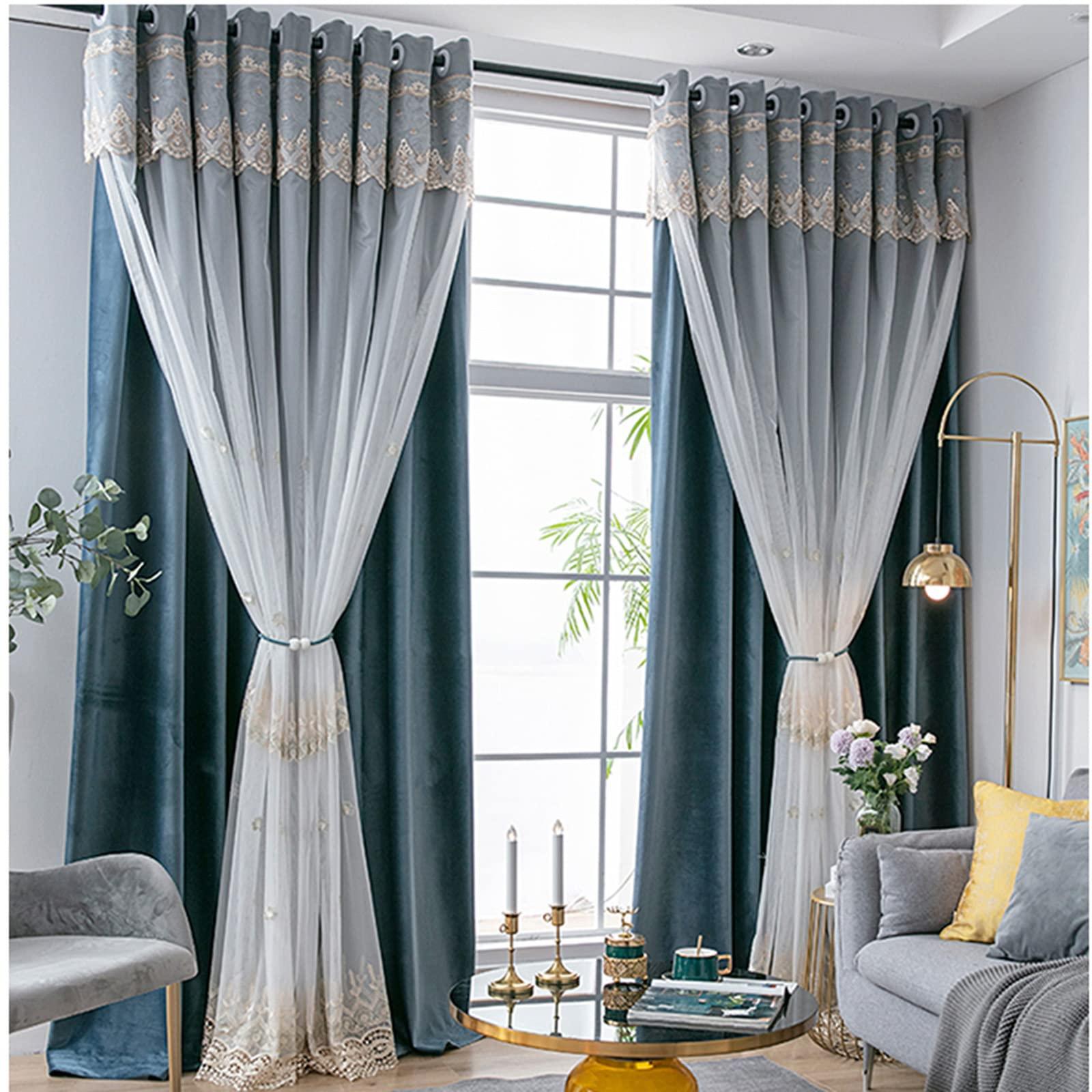 Layer curtains to control light and enrich interior design aesthetics