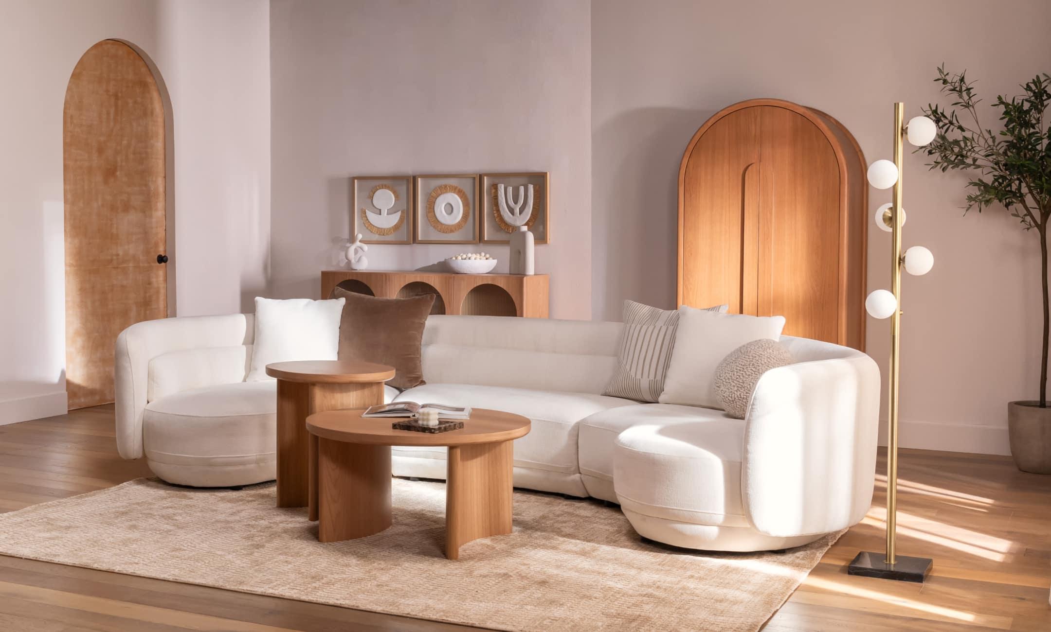 Choose organic shapes in ‌furniture for a ‍relaxed, earthy living room ⁢aesthetic