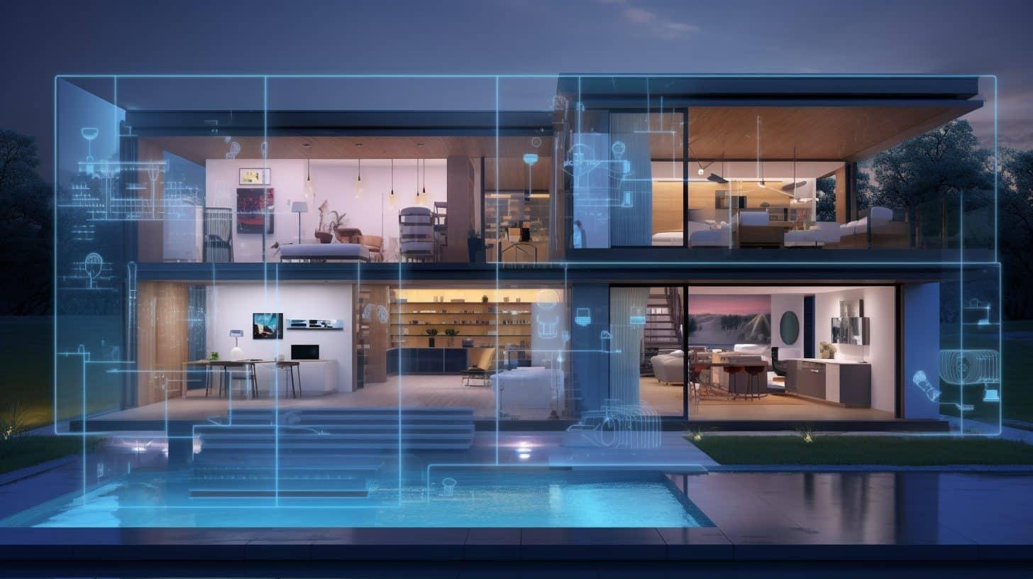 Smart technology integrates seamlessly into ⁤modern​ interior​ design