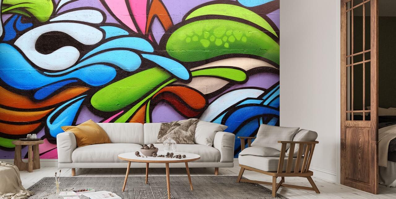 Bold murals: Transform a room instantly with striking interior design art