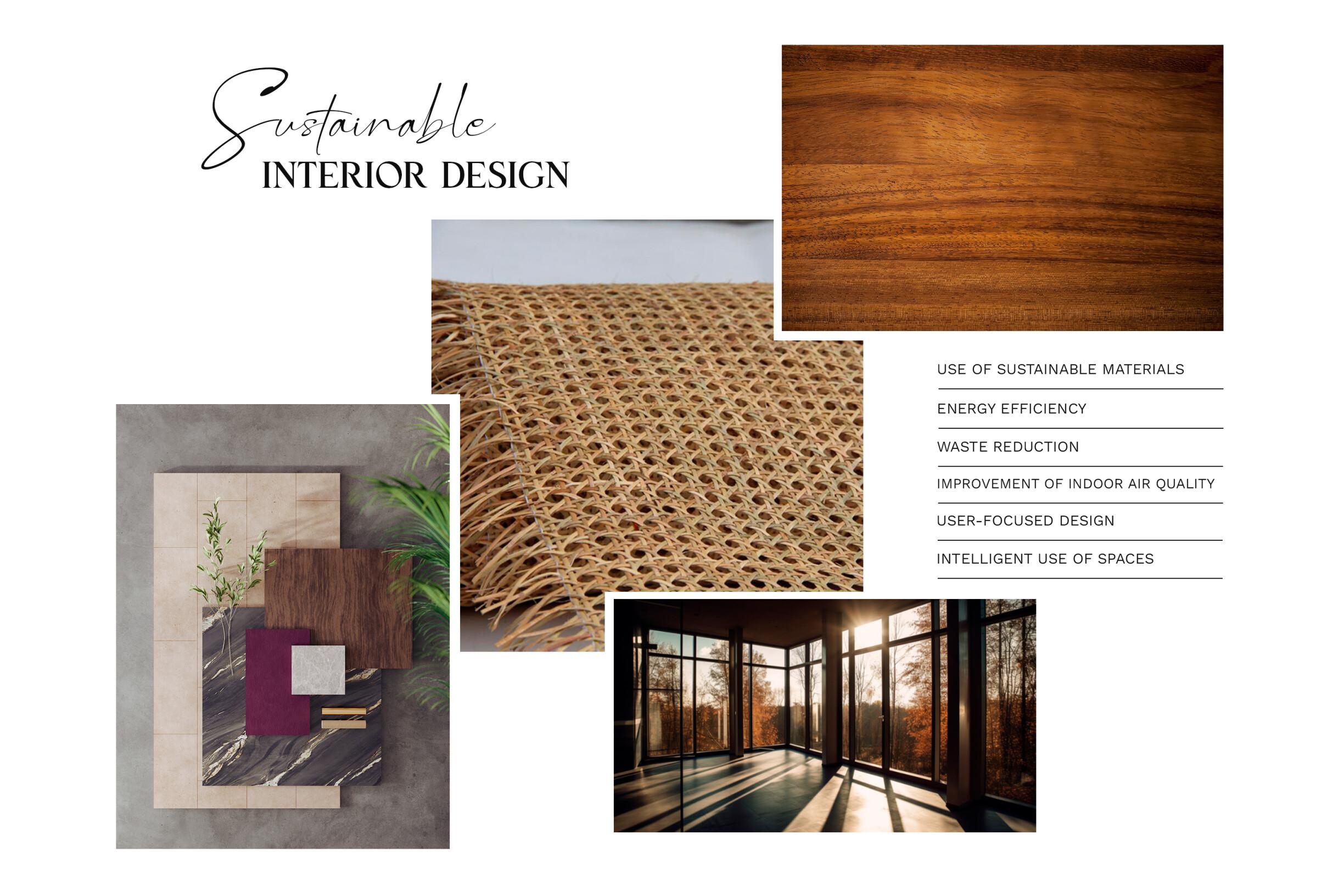 Sustainable materials: Eco-friendly options revolutionize modern interior design choices