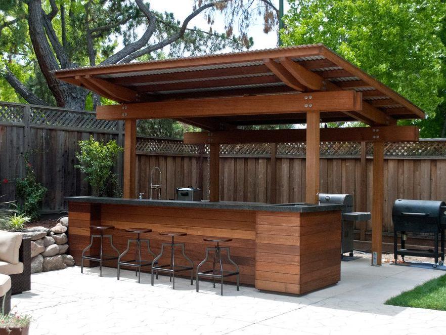 Set up an outdoor kitchen‌ for entertaining in‍ your backyard