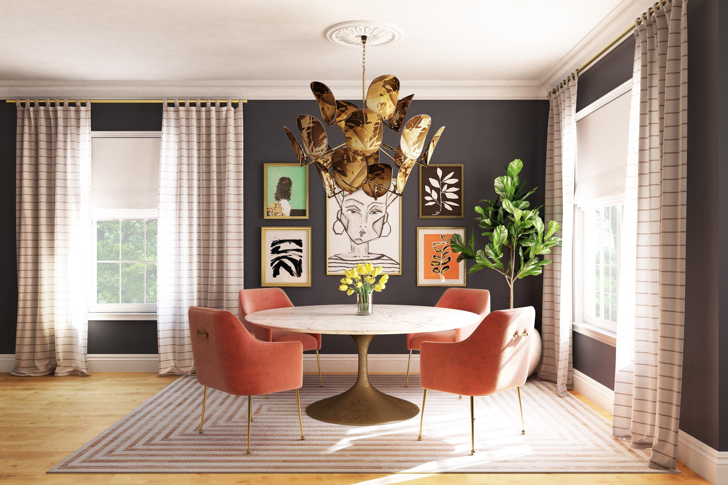 Try a statement ⁣chandelier to elevate your eclectic living​ room’s sophistication