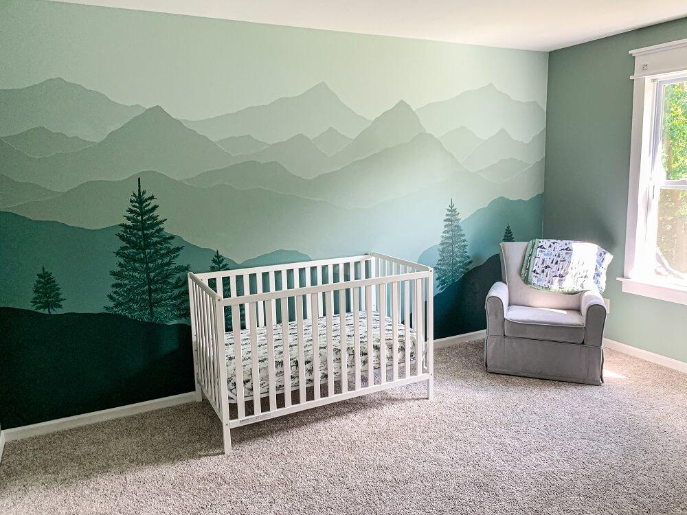 Cozy Cabin: Create a rustic​ nursery inspired⁣ by a mountain ‌lodge